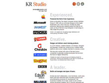 Tablet Screenshot of krstudio.com